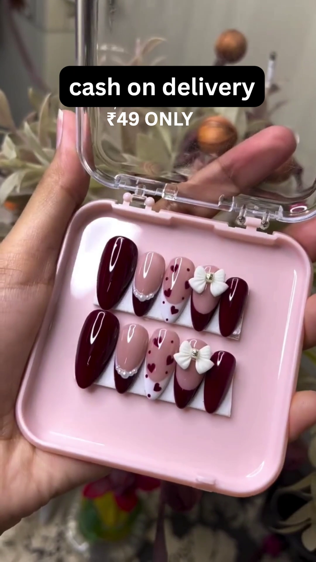 ❤️ Fall in Love with These Adorable Press-On Nails